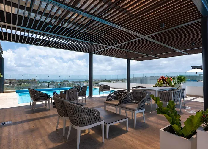 Stylish W Roof Pool & Jacuzzi In Prime Playa * Playa del Carmen