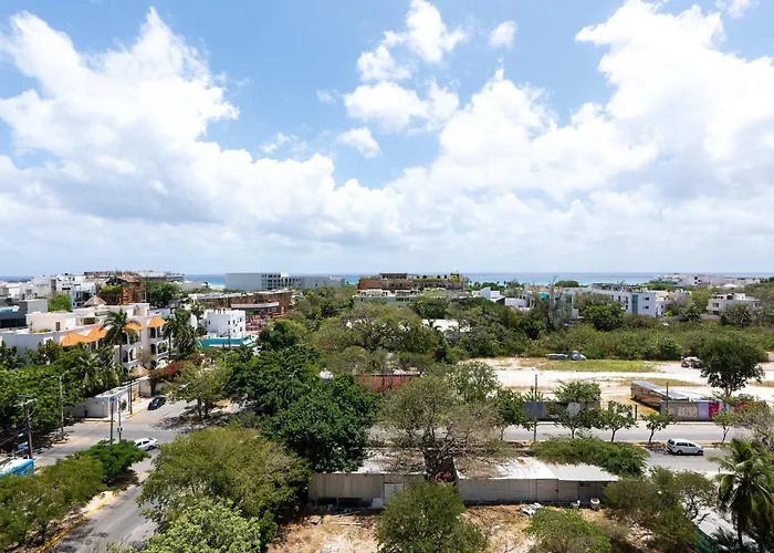 Stylish W Roof Pool & Jacuzzi In Prime Playa Apartment