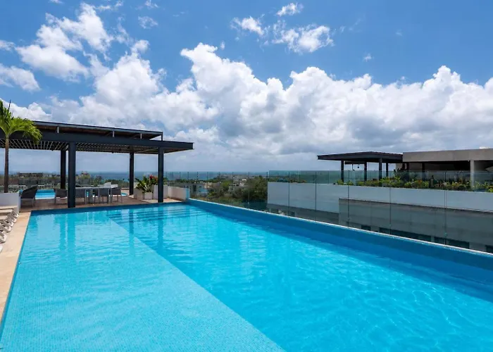 Stylish W Roof Pool & Jacuzzi In Prime Playa Apartment